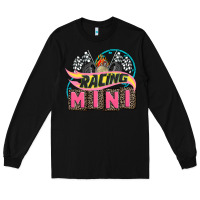 Black racing mini with racing oto equipment Long Sleeve Tee - AdoDesignShop