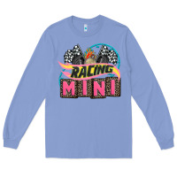 Colony Blue racing mini with racing oto equipment Long Sleeve Tee - AdoDesignShop