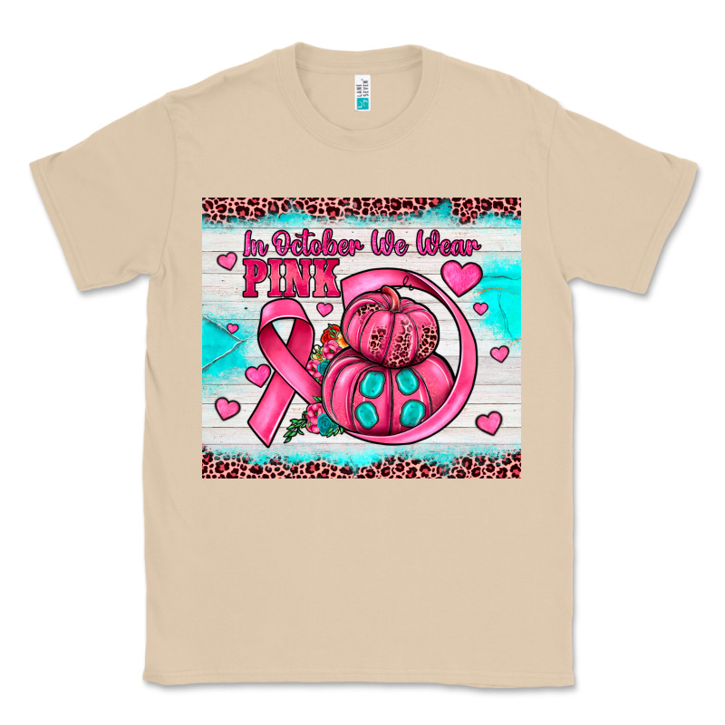 In October We Wear Pink Classic Tee by JahusDesignShop | Teevron