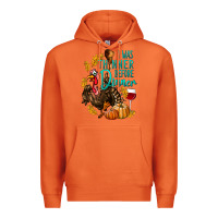 Carrot I Was Thinner Before Dinner Turkey Thanksgiving Premium Hoodie - LillyAllenDesigns