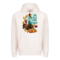 Pale Pink I Was Thinner Before Dinner Turkey Thanksgiving Premium Hoodie - LillyAllenDesigns