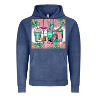 Vintage Denim nurse coffee cups Vintage Hoodie - Zillion Design Studio
