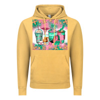 Vintage Mustard nurse coffee cups Vintage Hoodie - Zillion Design Studio