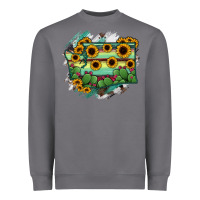 Storm washingTon State Map Heavyweight Sweatshirt - RanaPortraitStore