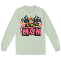 Matcha racing mom with racing oto equipment Long Sleeve Tee - AdoDesignShop