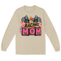 Mushroom racing mom with racing oto equipment Long Sleeve Tee - AdoDesignShop