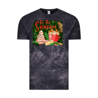 Cloud Black tis the season Vintage Tee - FaDigitalArtStudio