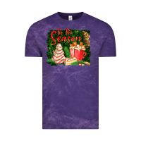 Cloud Purple tis the season Vintage Tee - FaDigitalArtStudio