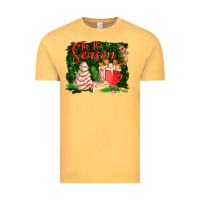 Vintage Mustard tis the season Vintage Tee - FaDigitalArtStudio