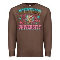 Chestnut motherhood university with coffee Premium Sweatshirt - NancyCooperArtShop