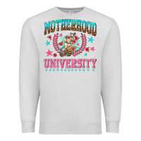 Dove Grey motherhood university with coffee Premium Sweatshirt - NancyCooperArtShop