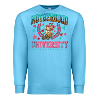 Ocean Blue motherhood university with coffee Premium Sweatshirt - NancyCooperArtShop