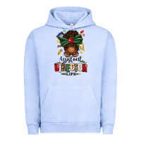 Pigment Grape Ice assistant director life afro messy bun Urban Hoodie - texasbilliewilder