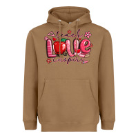 Toasted Coconut teach love inspire valentines day Heavyweight Hoodie - MaliasSmallBusiness
