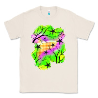 Natural star halloween patch Classic Tee - BundleAndBundleShop