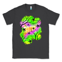 Smoke star halloween patch Classic Tee - BundleAndBundleShop