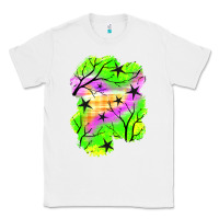 White star halloween patch Classic Tee - BundleAndBundleShop