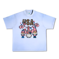 Grape Ice usa america gnome Urban Heavy Tee - CowhideDigitalArt