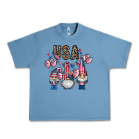 Usa America Gnome Urban Heavy Tee | Teevron