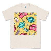 Natural nurse medicine seamless pattern Classic Tee - BundleAndBundleShop