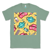 Sage nurse medicine seamless pattern Classic Tee - BundleAndBundleShop