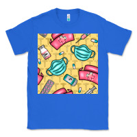 True Royal nurse medicine seamless pattern Classic Tee - BundleAndBundleShop