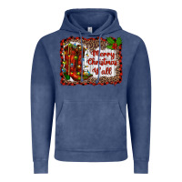 Vintage Denim merry christmas yall Vintage Hoodie - RanaPortraitStore