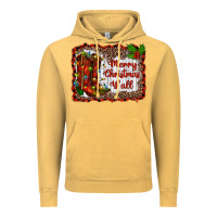 Vintage Mustard merry christmas yall Vintage Hoodie - RanaPortraitStore