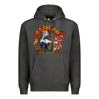 Charcoal Heather It's Fall Y'all Skunk Premium Hoodie - LillyAllenDesigns