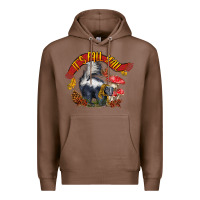 Chestnut It's Fall Y'all Skunk Premium Hoodie - LillyAllenDesigns