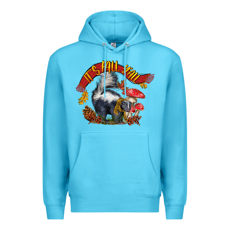 It's Fall Y'all Skunk Premium Hoodie by LillyAllenDesigns | Teevron