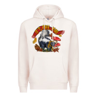 Pale Pink It's Fall Y'all Skunk Premium Hoodie - LillyAllenDesigns