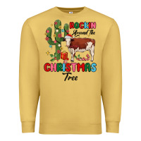 Rockin Around The Christmas Tree Premium Sweatshirt | Teevron