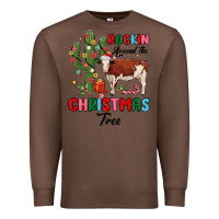 Chestnut rockin around the christmas tree Premium Sweatshirt - MaliasSmallBusiness