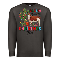 Smoke rockin around the christmas tree Premium Sweatshirt - MaliasSmallBusiness