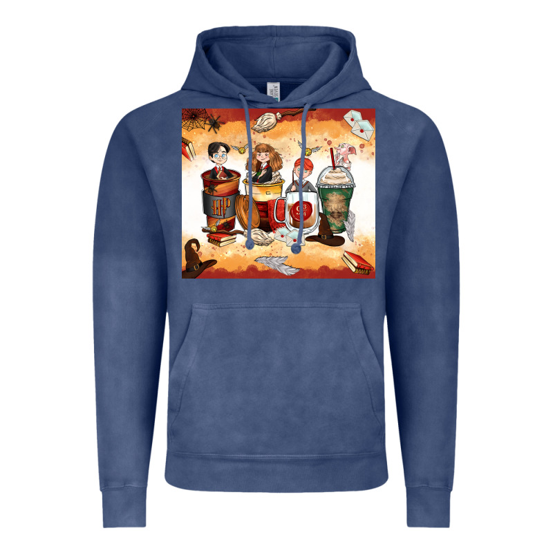 Harry Coffee Cups Vintage Hoodie by Zillion Design Studio | Teevron