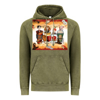 Vintage Olive harry coffee cups Vintage Hoodie - Zillion Design Studio