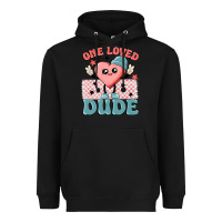 Black one loved dude Heavyweight Hoodie - MaliasSmallBusiness