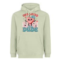 Matcha one loved dude Heavyweight Hoodie - MaliasSmallBusiness