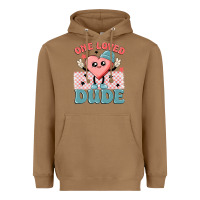 Toasted Coconut one loved dude Heavyweight Hoodie - MaliasSmallBusiness