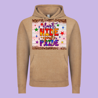 Don't Hide Your Pride Tumbler Vintage Hoodie Designed By Jahusdesignshop