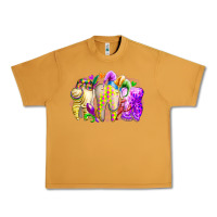Peanut Butter mardi gras tooth Urban Heavy Tee - RacoonDesign