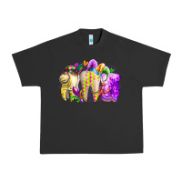 Pigment Black mardi gras tooth Urban Heavy Tee - RacoonDesign