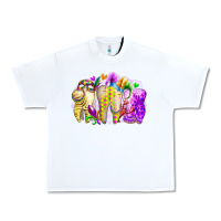 White mardi gras tooth Urban Heavy Tee - RacoonDesign