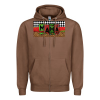 Chestnut mama Christmas Zipper Hoodie - Jasminsmagicworld