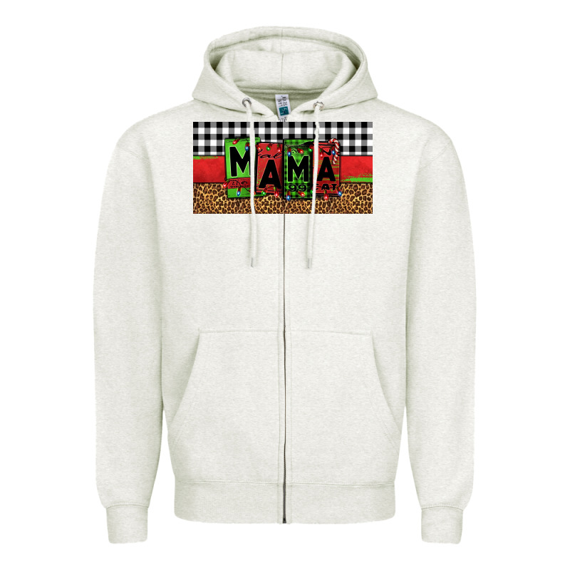 Mama Christmas Zipper Hoodie by Jasminsmagicworld | Teevron