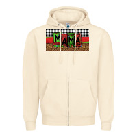 Sandshell mama Christmas Zipper Hoodie - Jasminsmagicworld