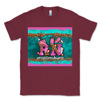 Burgundy rn registered  nurse Classic Tee - AdoDesignShop