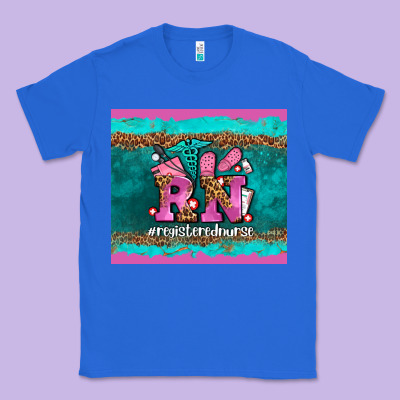 Rn Registered  Nurse Classic Tee Designed By Adodesignshop