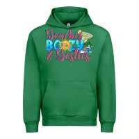 Emerald Beaches boozy besties Summer Urban Hoodie - NancyCooperArtShop